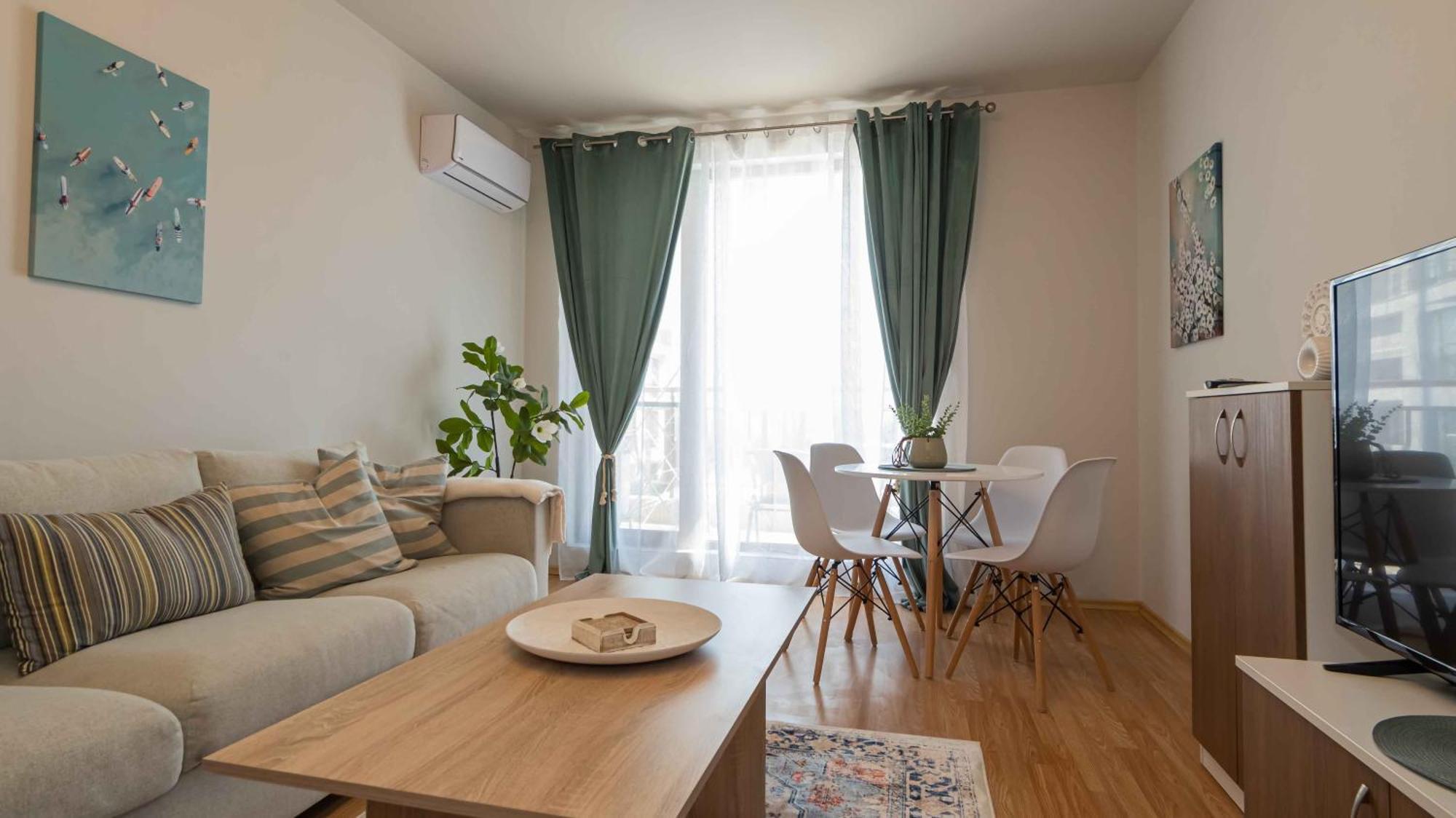 June One Bedroom Sea View Apartment Diamond Beach Resort Sarafovo Dış mekan fotoğraf