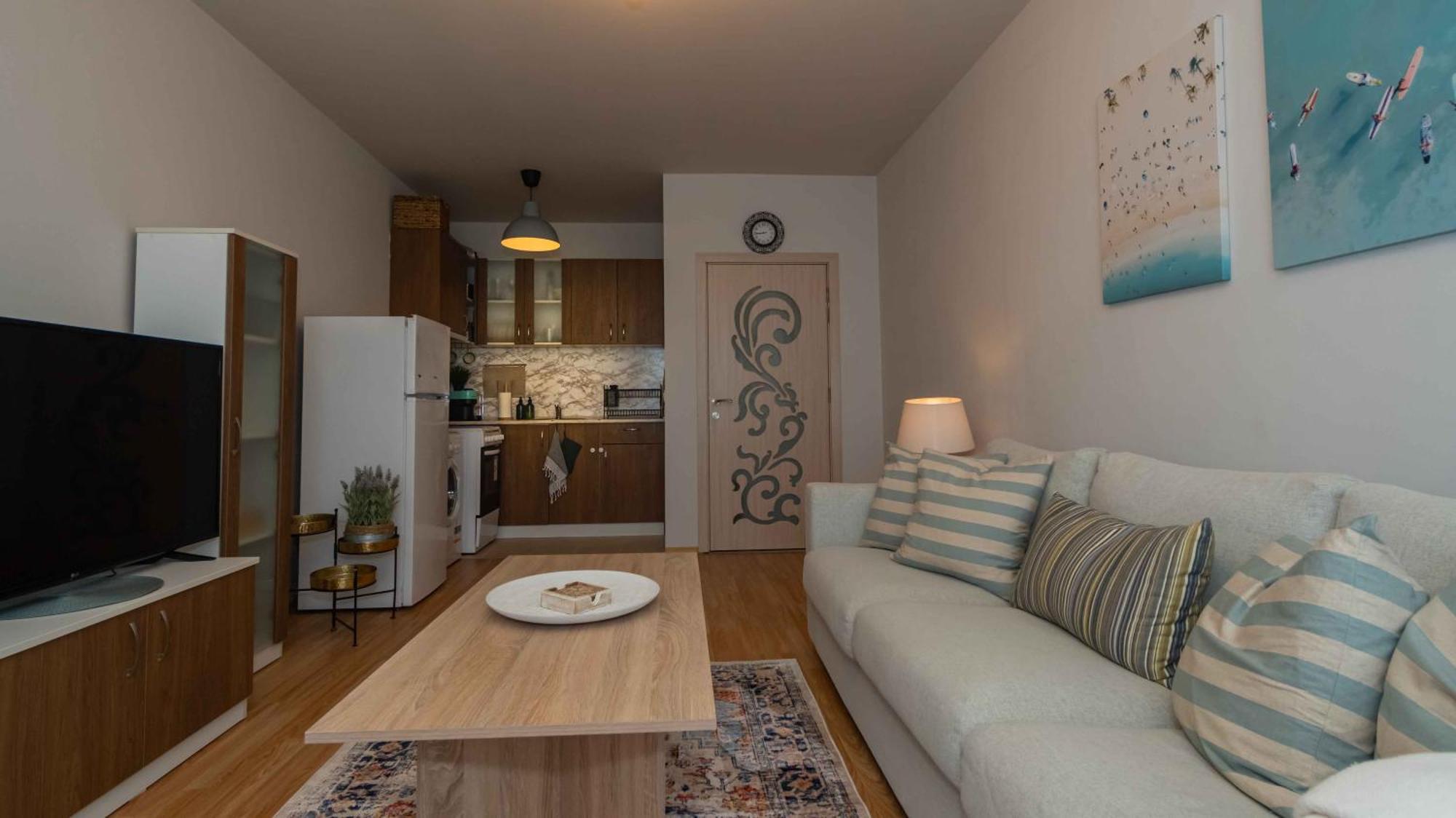 June One Bedroom Sea View Apartment Diamond Beach Resort Sarafovo Dış mekan fotoğraf